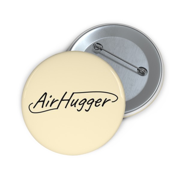Airhugger Buttons - Yellow Background